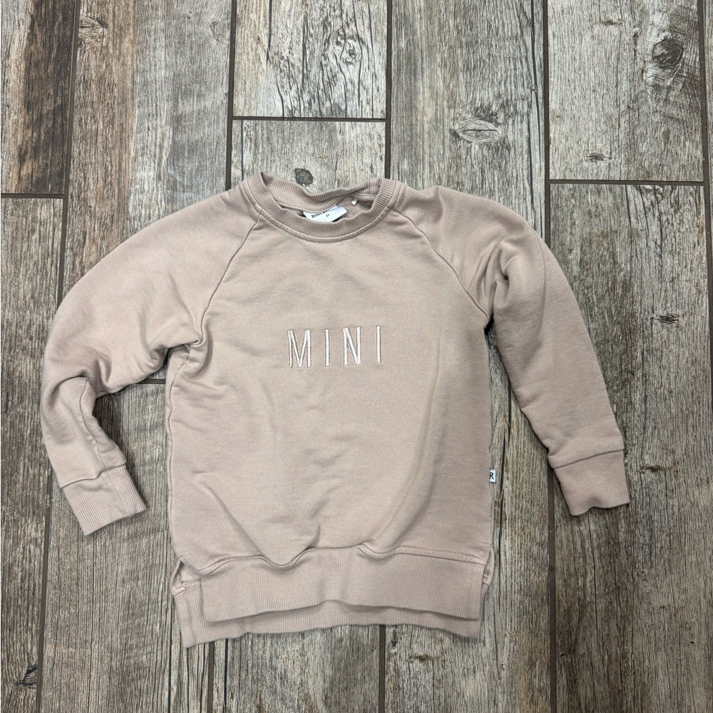 Bums and Roses Mini Embroidered Sweatshirt